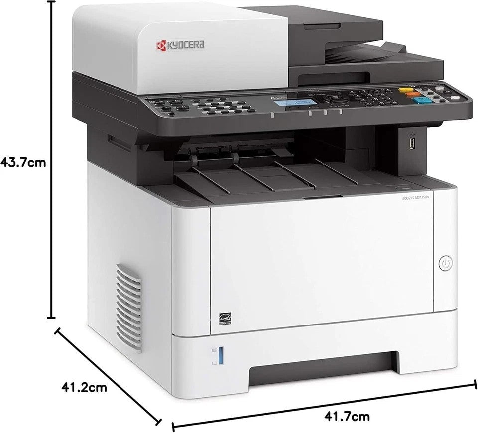 KYOCERA ECOSYS M2135DN DUPLEX NETWORK FAST A4 MONO MULTIFUNCTION LASER PRINTER