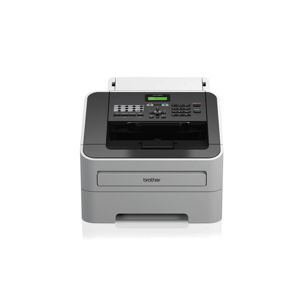 BROTHER FAX-2840 A4 MONO SCANNNER LASER COMPACT FAX MACHINE PRINTER 75% TONER