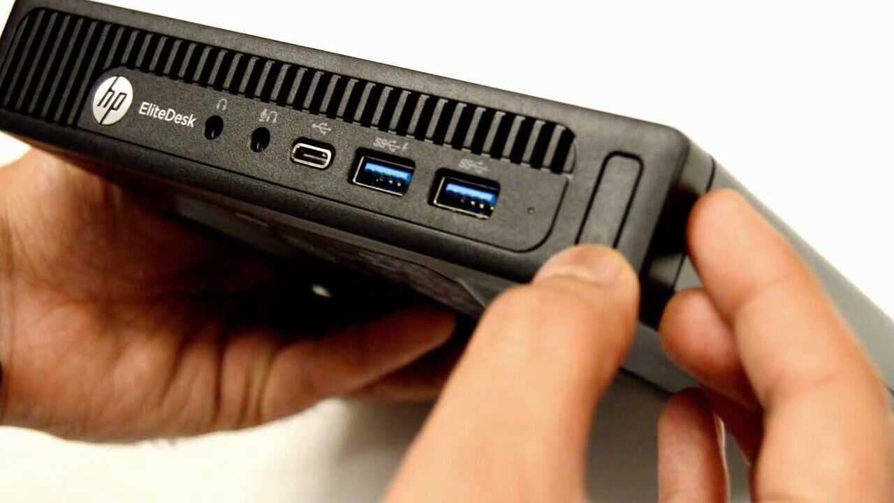 HP ELITEDESK 800 G2 MINI CORE I5 8GB 128GB SSD WIN 11 PRO HDMI FAST DESKTOP WIFI