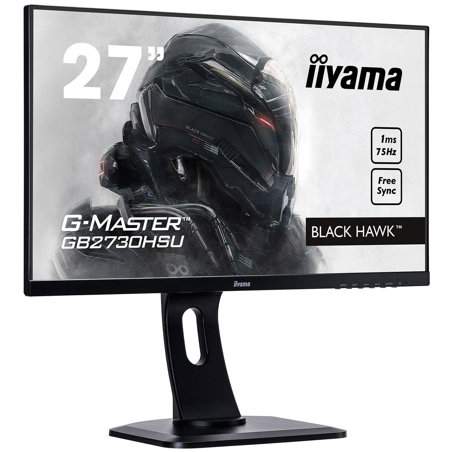 IIYAMA GB2730HSU 27" FHD 1920x1080 IPS LED MONITOR G-MASTER DISPLAYPORT VGA HDMI
