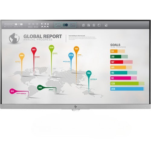 HP ELITEDISPLAY E273Q 27" QHD 2560×1440 LED MONITOR DP HDMI VGA / WITHOUT STAND