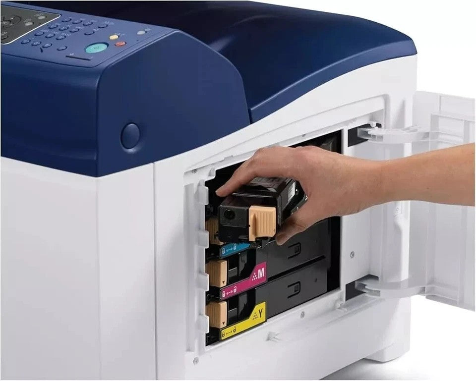 XEROX WORKCENTRE 6505N A4 COLOR LASER PRINTER 6505V_N MULTIFUNCTION + 100% TONER