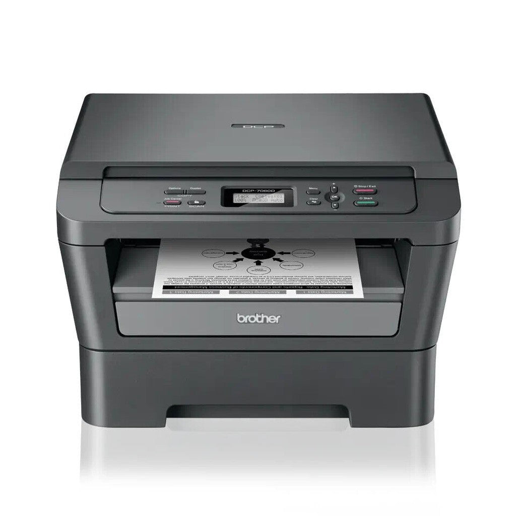 BROTHER DCP-7060D A4 MONO MULTIFUNCTION LASER PRINTER NEW 100% TONER & DRUM
