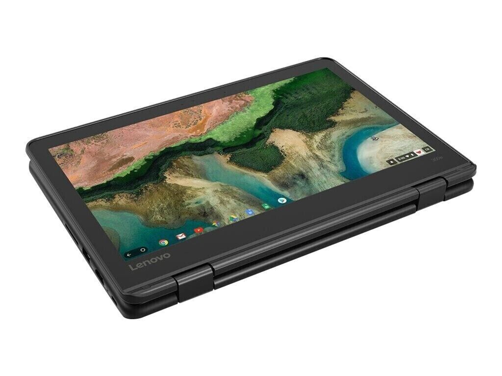 LENOVO 300E INTEL PENTIUM 128GB SSD TOUCH 2IN1 LAPTOP TABLET WINDOWS 11 WEBCAM