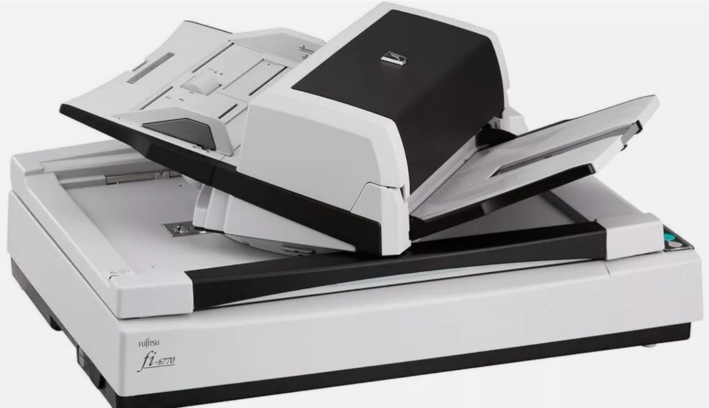 Fujitsu Fi-6770 Hi-Speed A3 Duplex Color Production Scanner / No Trays (#Pic-6)