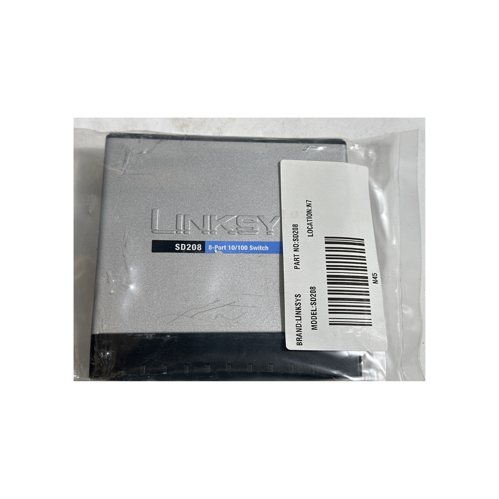 Linksys SD208 8-Port 10/100 Reliable Access Point Compact Network Switch