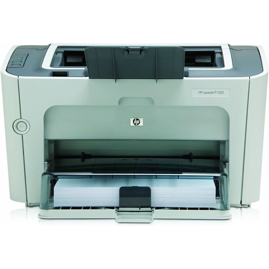 HP LASERJET P1505n A4 MONO LASER NETWORK PRINTER NEW TONER 100% 39150 PAGE COUNT