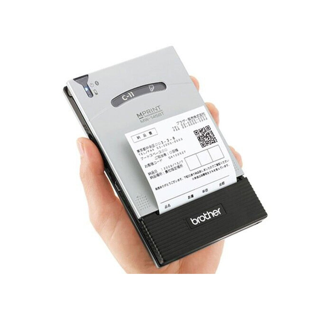 BROTHER MW-145BT THERMAL MOBILE PRINTER LIGHTWEIGHT PORTABLE UNIT ONLY