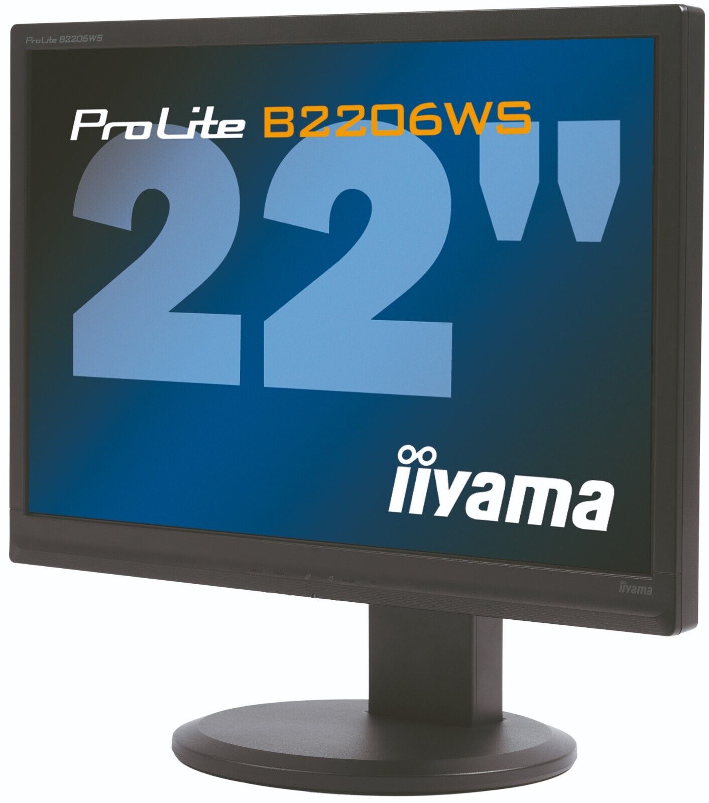 CHEAP IIYAMA PROLITE B2206WS 22" WIDESCREEN LCD D-SUB DVI-D MONITOR DISPLAY