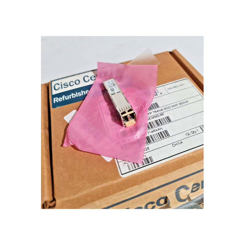Cisco 10-2626-01 GLC-SX-MMD 1Gbps 1000Base-SX Fibre LC Transceiver Module