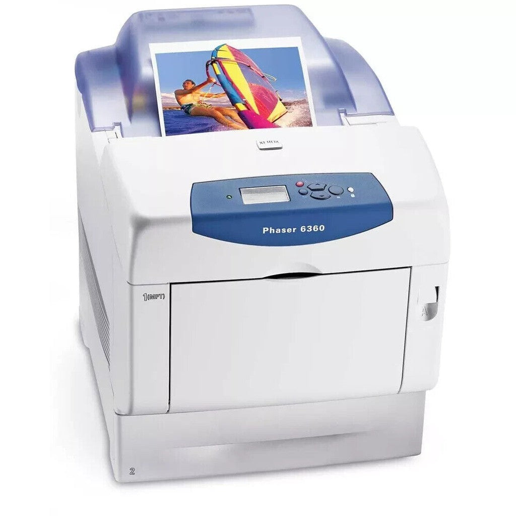 XEROX PHASER 6360DN A4 COLOR LASER PRINTER 40PPM DUPLEX NETWORK + TONERS 6360V_D
