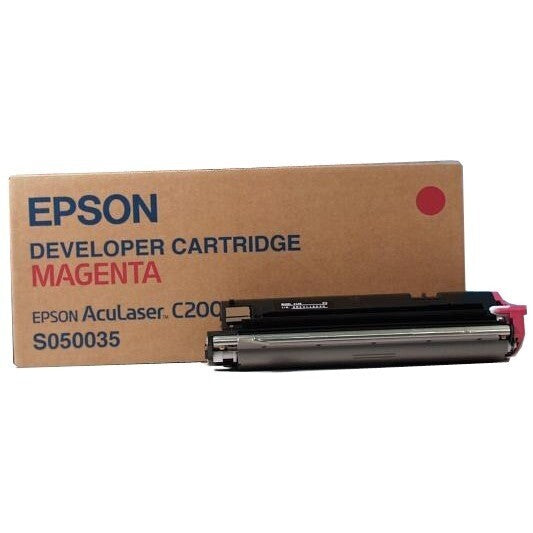 New Epson S050035 Magenta Developer Toner Cartridge for Aculaser C1000 C2000
