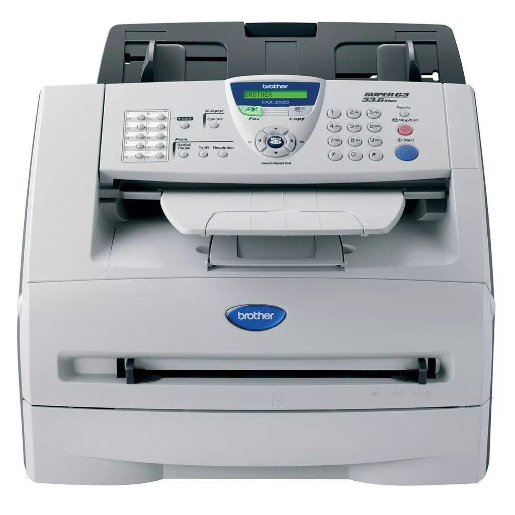 Brother FAX-2920 A4 USB Scan All-in-one Mono Laser 1200dpi Fax Machine/New Toner