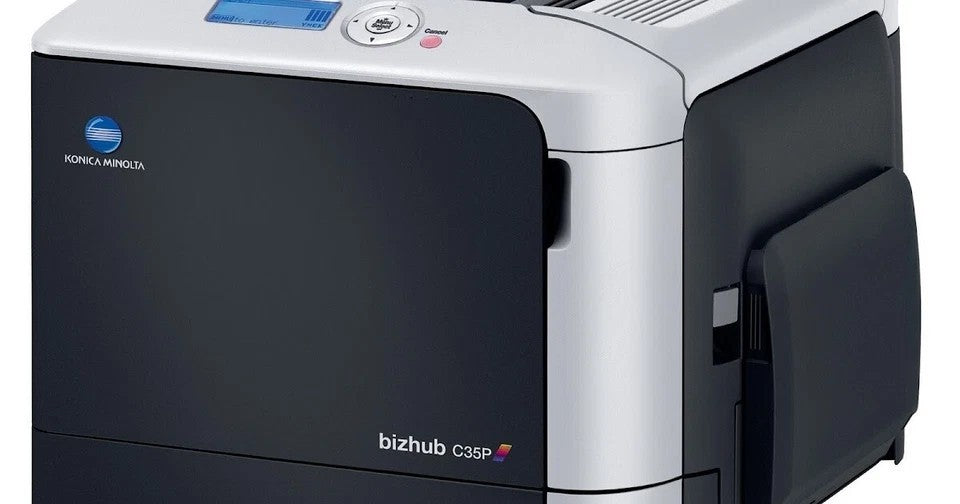 KONICA MINOLTA BIZHUB C35P DUPLEX NETWORK FAST 30PPM A4 COLOR LASER PRINTER