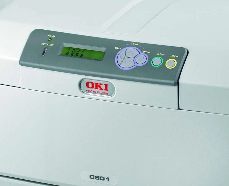 OKI C801N NETWORK WORKGROUP OFFICE 1200DPI FAST 32PPM A3 LED COLOR LASER PRINTER