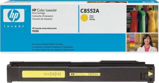 NEW GENUINE HP C8552A 822A TONER CARTRIDGE YELLOW LASERJET SERIES 9500, 9500MFP