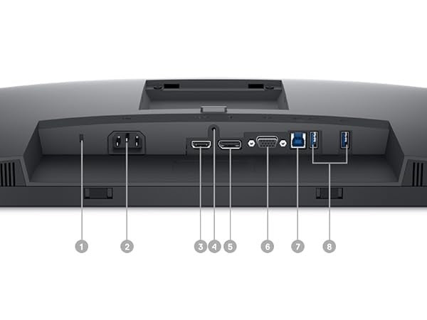 DELL P2422H 24" FHD 1920X1080 IPS LED MONITOR 60 HZ DP HDMI VGA PORT / NO STAND