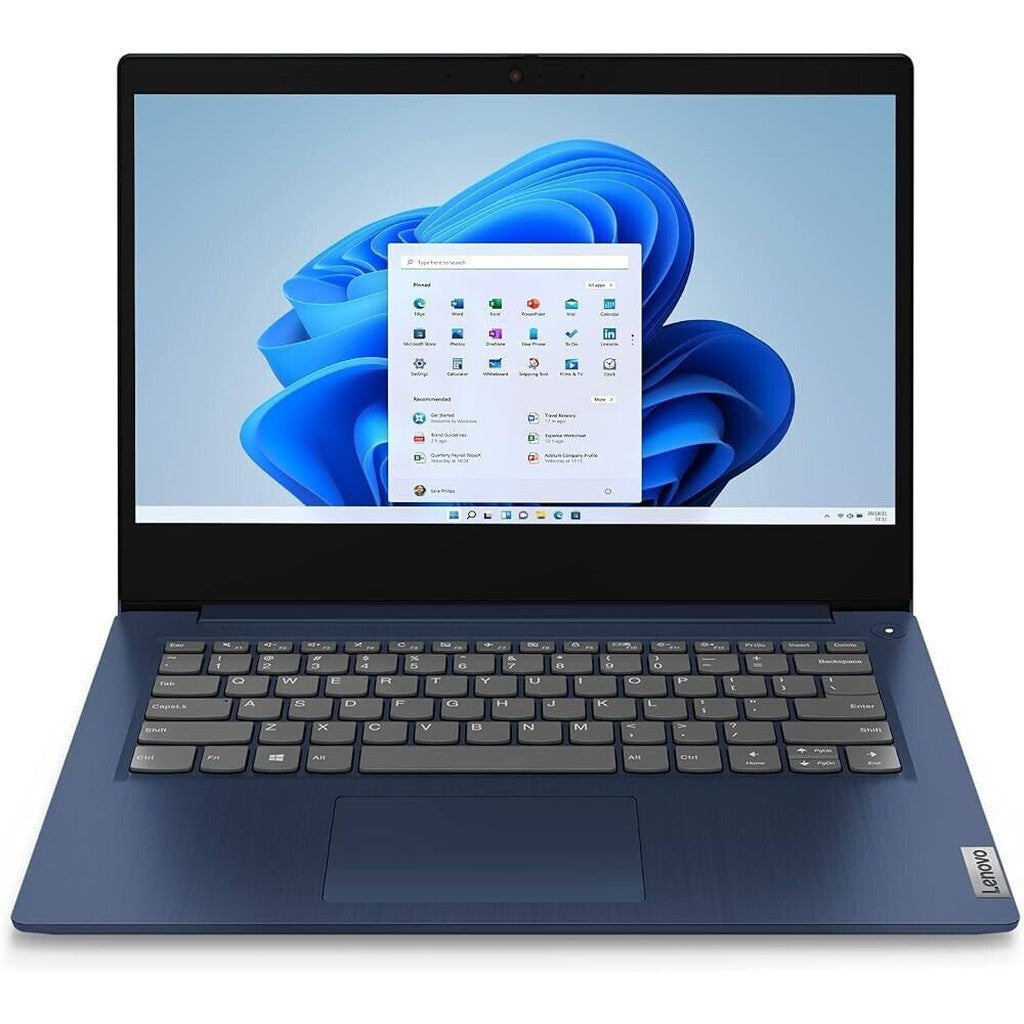 LENOVO 330S INTEL PENTIUM GOLD 128GB SSD STORAGE 14" HD WINDOWS 11 WEBCAM - BLUE