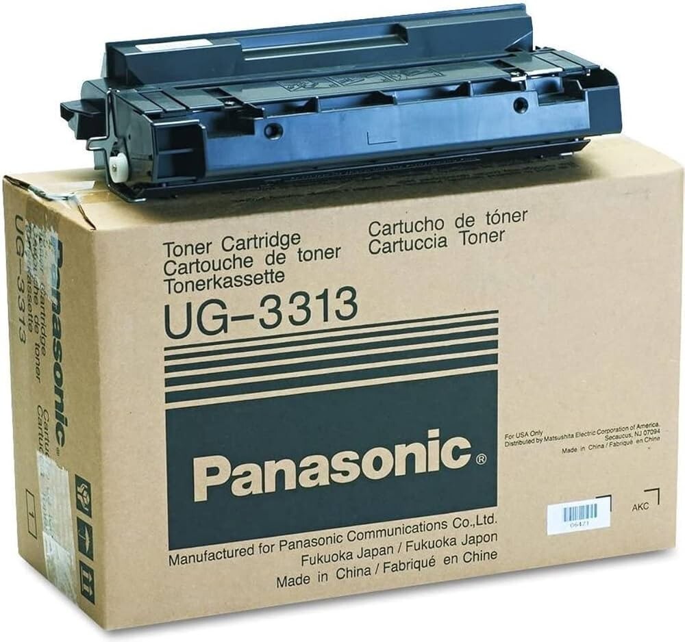 NEW PANASONIC UG-3313 ORIGINAL TONER CARTRIDGE FOR FAX 3789 3785 PANAFAX DF-1100