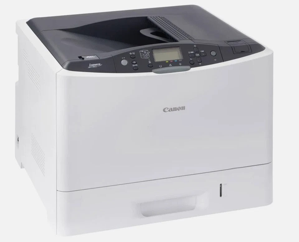 CANON I-SENSYS LBP7780CX DUPLEX NETWORK FAST A4 COLOR LASER PRINTER / 100% TONER