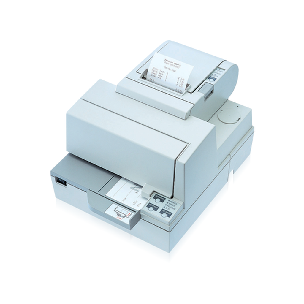 EPSON TM-H5000II M128C HYBRID MULTIFUNCTION SLIP POS PRINTER WITH PSU & RIBBON
