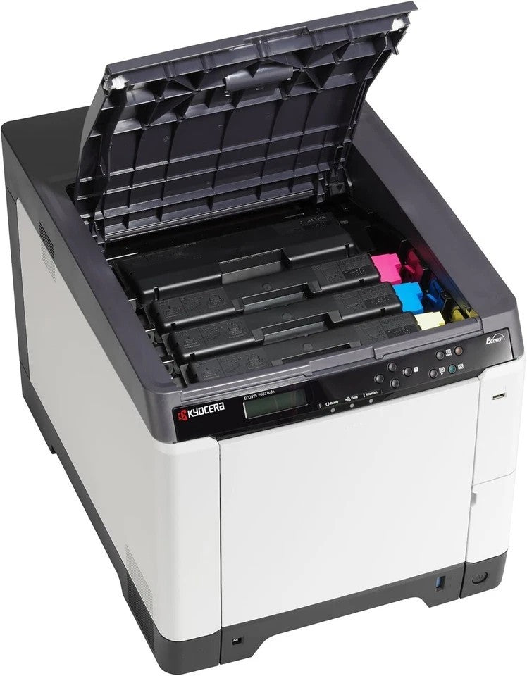 KYOCERA ECOSYS P6021CDN DUPLEX NETWORK 21PPM WORKGROUP A4 COLOR LASER PRINTER