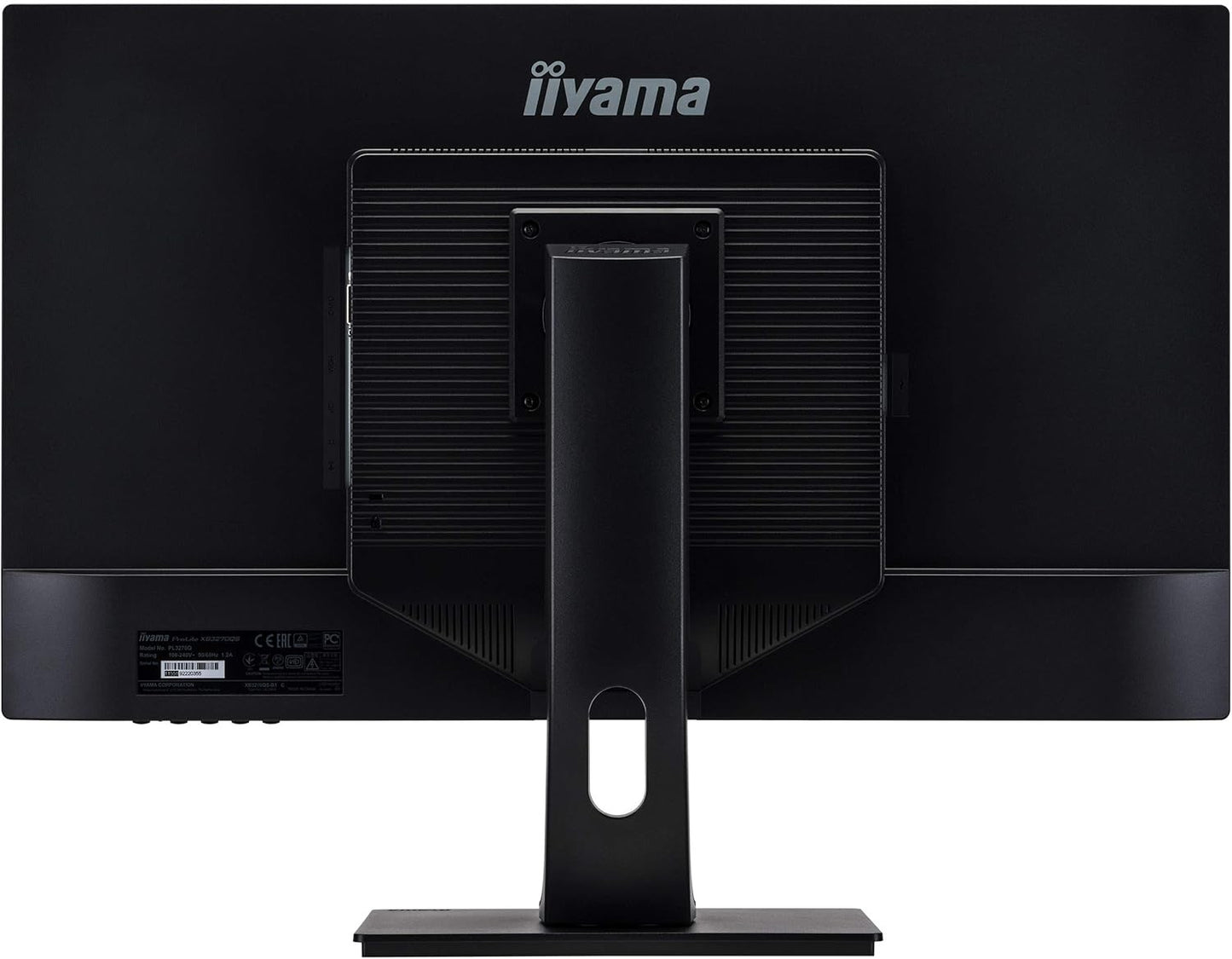 IIYAMA XB3270QS 32" PROLITE WQHD 2560X1440 IPS LED MONITOR DISPLAY PORT HDMI DVI
