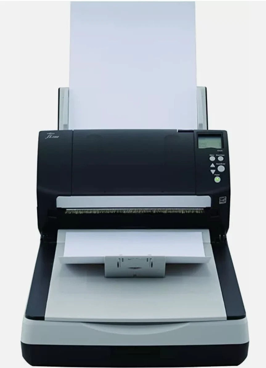 FUJITSU FI-7260 FAST 60PPM COLOR DOCUMENT ADF & FLATBED A4 SCANNER WITH ADF TRAY