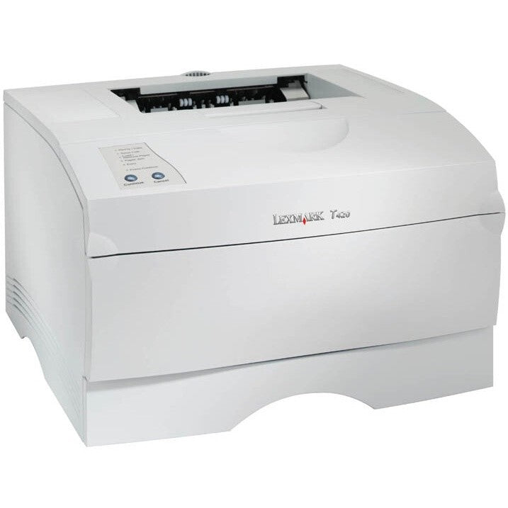 LEXMARK T420 USB 21PPM 600DPI DESKTOP A4 MONO LASER PRINTER - NO TONER & DRUM