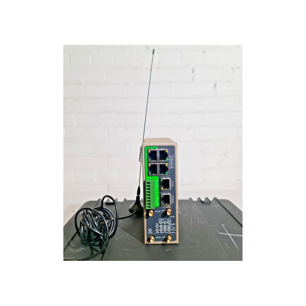 INHAND NETWORKS INDUSTRIAL CELLULAR ROUTER IR915P PS08-W-S DUAL SIM WIFI ANTENNA