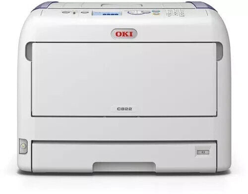 OKI C822dn A3 Color Auto Duplex Network USB WorkGrp LED Laser Printer 01328603