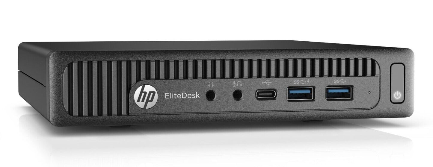 HP ELITEDESK 800 G2 MINI CORE I5 8GB 128GB SSD WIN 11 PRO HDMI FAST DESKTOP WIFI