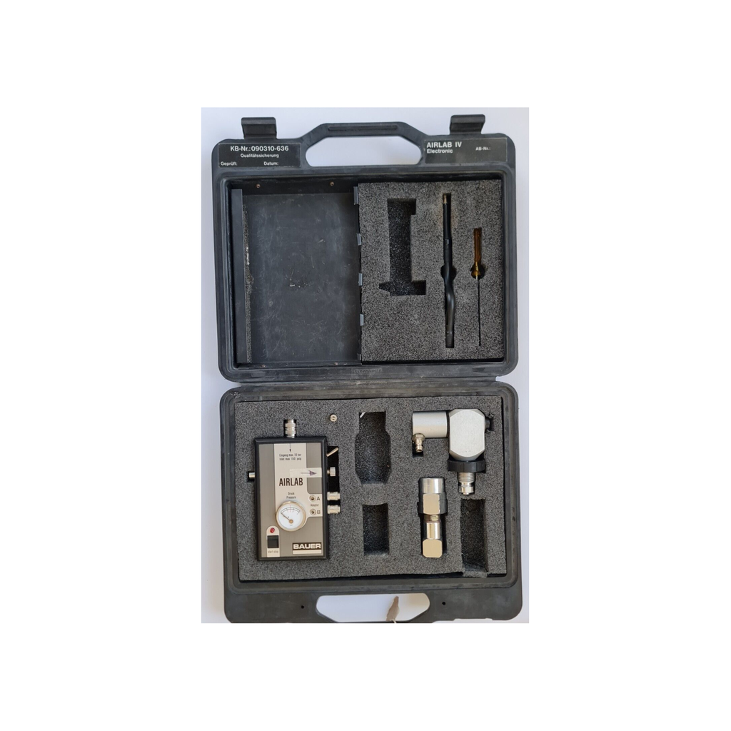 BAUER AIR LAB ELECTRONIC AIR PURITY ANALYSER 090310-636