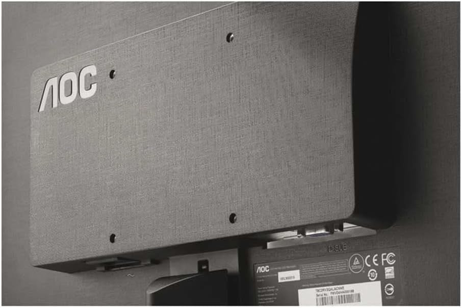 AOC E2070SWN 19.5" HD+ 1600X900 LED BACKLIT MONITOR VGA PORT / WITHOUT STAND