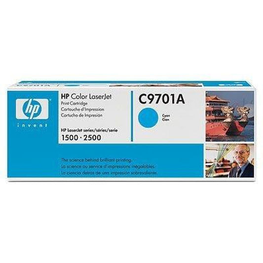 NEW GENUINE HP C9701A 121A CYAN TONER PRINT CARTRIDGE FOR LASERJET 1500 2500