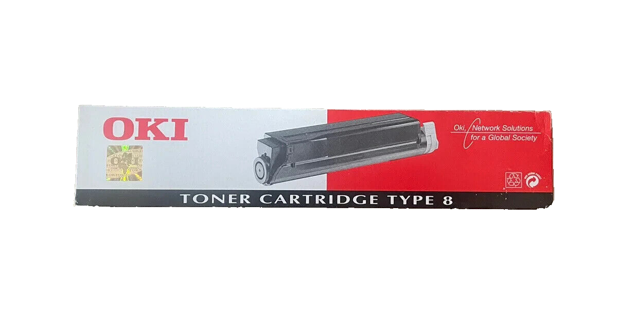 18X New Genuine OKI Type 8 Black Toner Cartridge Original for OKIPAGE 14i/EX