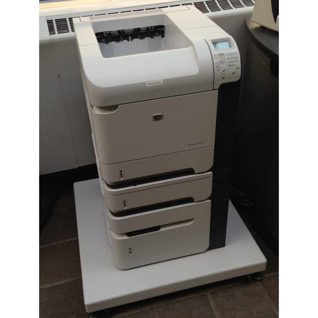HP P4015X FAST USB NETWORK DUPLEX A4 MONO PRINTER + 2X500 & 1X1500 SHEET FEEDERS