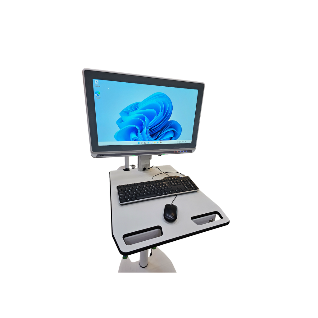 ONYX MOBILE PC WORKSTATION INTEL I5 HEIGHT ADJUST 360° MEDICAL INDUSTRIAL PC SET