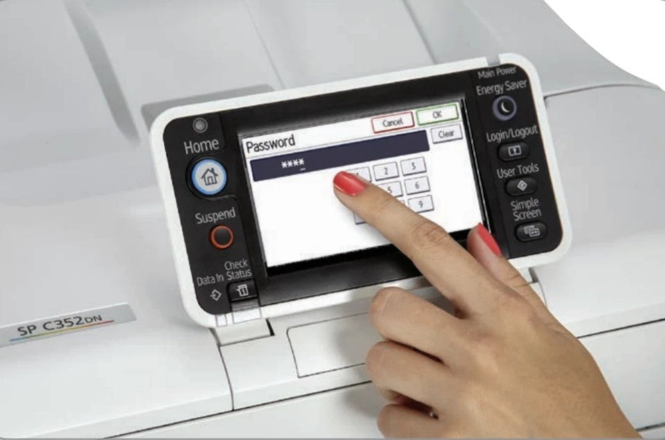 RICOH SP C352DN DUPLEX NETWORK HOME OFFICE 30PPM APP A4 COLOUR LASER PRINTER