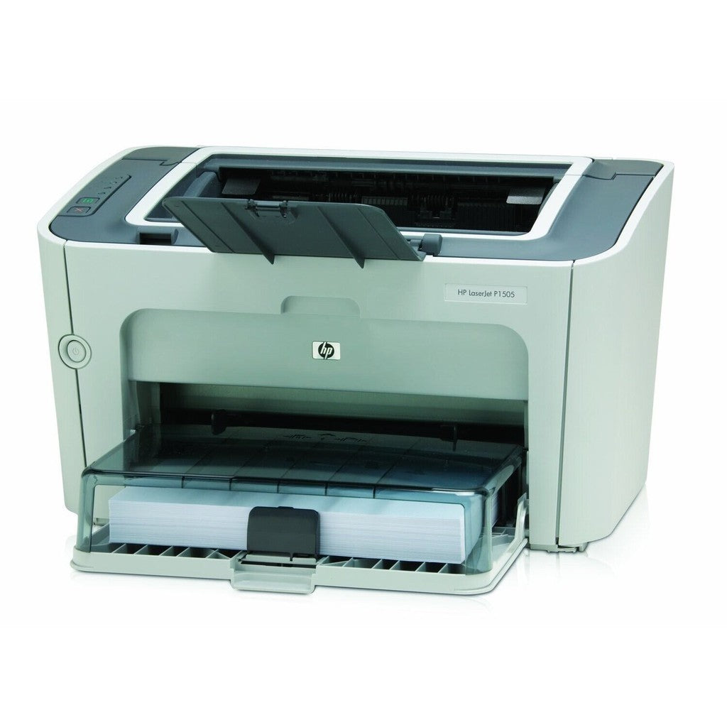 HP LASERJET P1505n A4 MONO LASER NETWORK PRINTER NEW TONER 100% 39150 PAGE COUNT