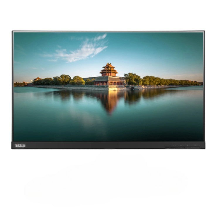 LENOVO T24i-19 24" FHD 1920X1080 IPS LED SLIM MONITOR DP VGA HDMI / NO STAND