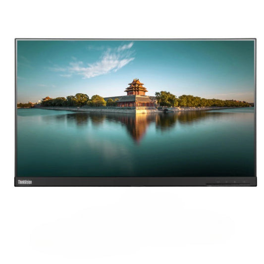 LENOVO T24i-19 24" FHD 1920X1080 IPS LED SLIM MONITOR DP VGA HDMI / NO STAND