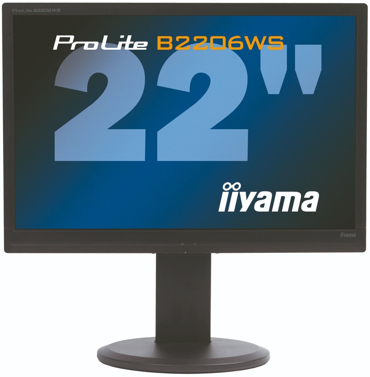 CHEAP IIYAMA PROLITE B2206WS 22" WIDESCREEN LCD D-SUB DVI-D MONITOR DISPLAY
