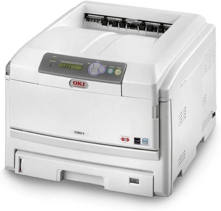 OKI C801N NETWORK WORKGROUP OFFICE 1200DPI FAST 32PPM A3 LED COLOR LASER PRINTER