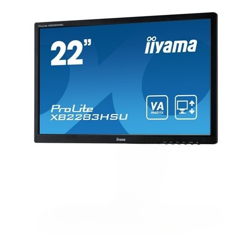 IIYAMA XB2283HSU 22" FHD 1920×1080 LED MONITOR DP VGA HDMI PORT WITHOUT STAND