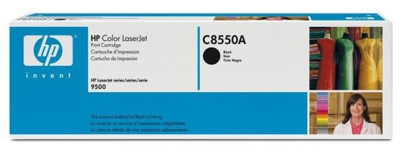 NEW GENUINE HP C8550A 822A BLACK TONER CARTRIDGE LASERJET SERIES 9500, 9500MFP