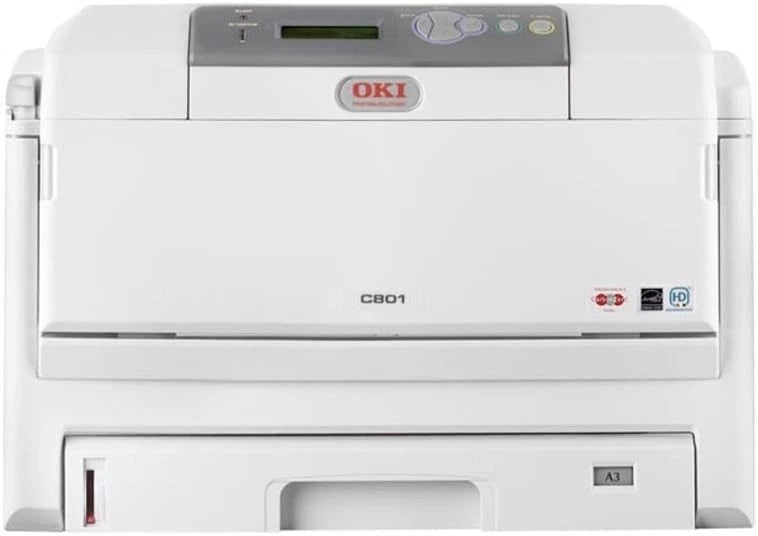 OKI C801N NETWORK WORKGROUP OFFICE 1200DPI FAST 32PPM A3 LED COLOR LASER PRINTER