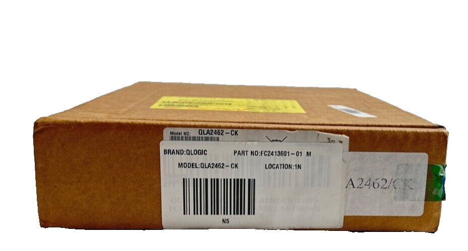 Qlogic QLA2462-CK 4Gbps PCI-X Dual FC Fibre Channel Host Bus Adaptor Card
