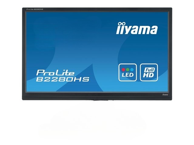 IIYAMA B2280HS 22" FHD 1920×1080 LCD MONITOR DP VGA DVI PORT / WITHOUT STAND