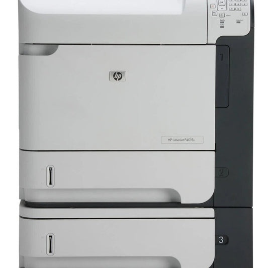 HP P4015X FAST USB NETWORK DUPLEX A4 MONO PRINTER + 2X500 & 1X1500 SHEET FEEDERS